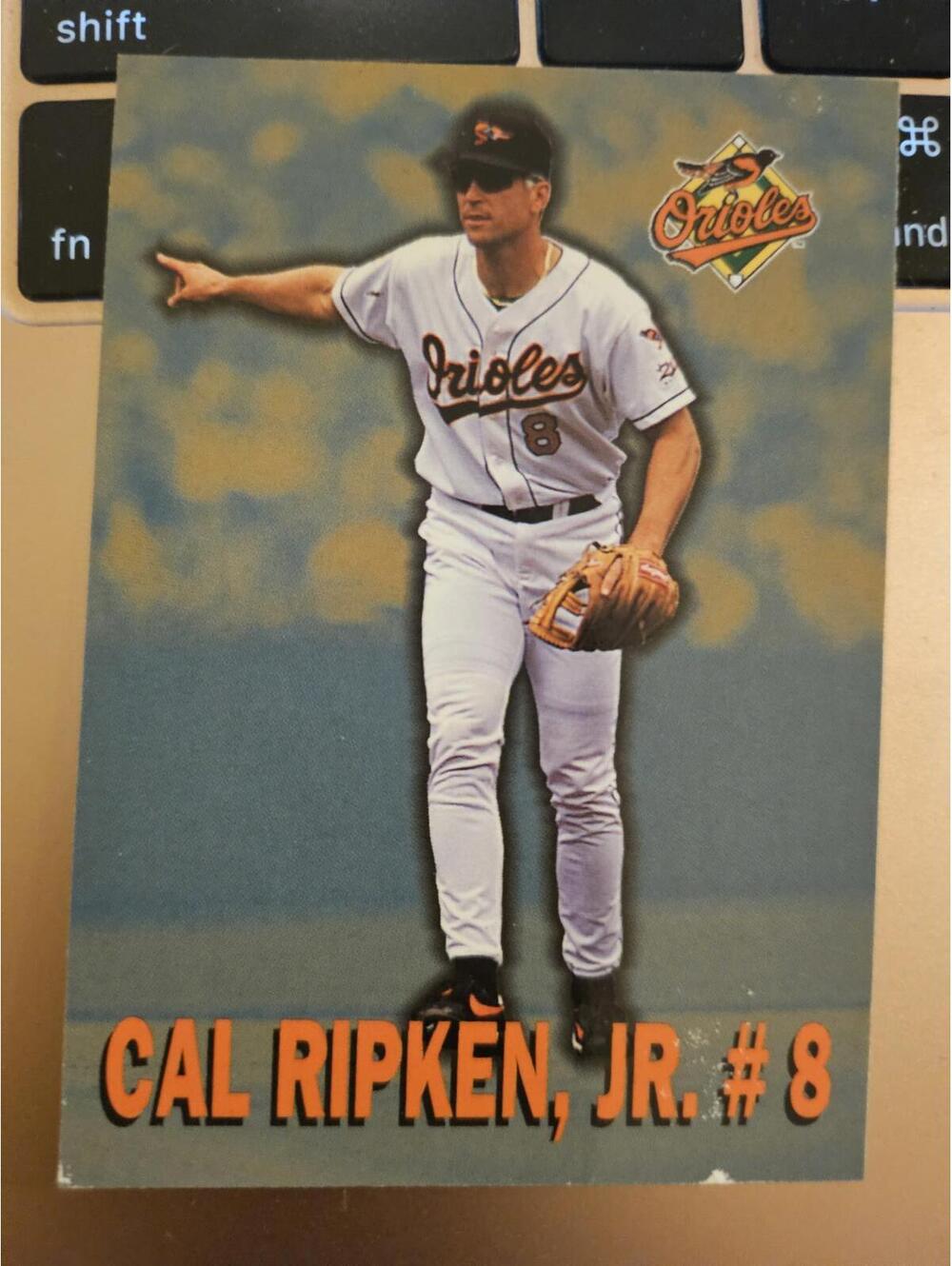 1997 Burger King Cal Ripken Jr. Card #6 of 8 - 2131 fielding
